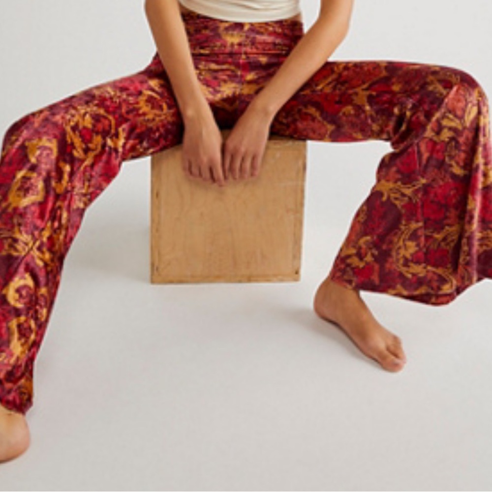 Free People Hold Me Closer Pants - Picture 3 of 3